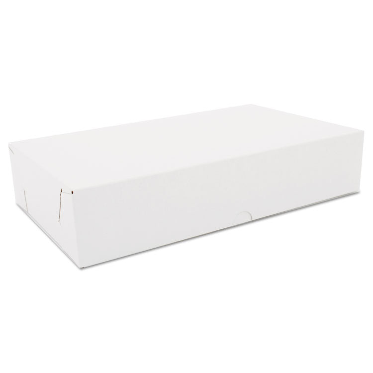 Two-Piece Sausage and Meat-Patty Boxes, 12 x 7 x 2.5, White, Paper, 100/Carton 1