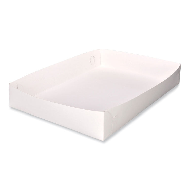 Bakery Boxes, Standard, 26 X 18.5 X 4, White, Paper, 50/carton 3