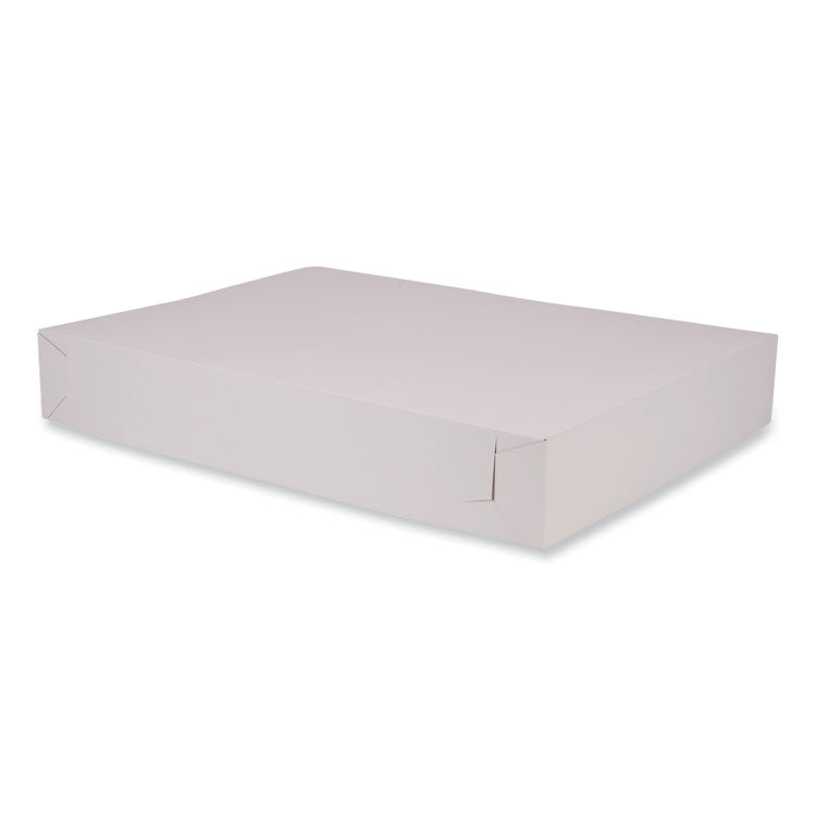 Bakery Boxes, Standard, 26 X 18.5 X 4, White, Paper, 50/carton 4