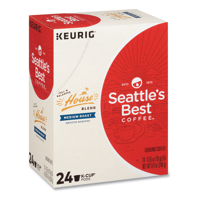 House Blend Coffee K-Cup, 24/Box, 4/Carton 4