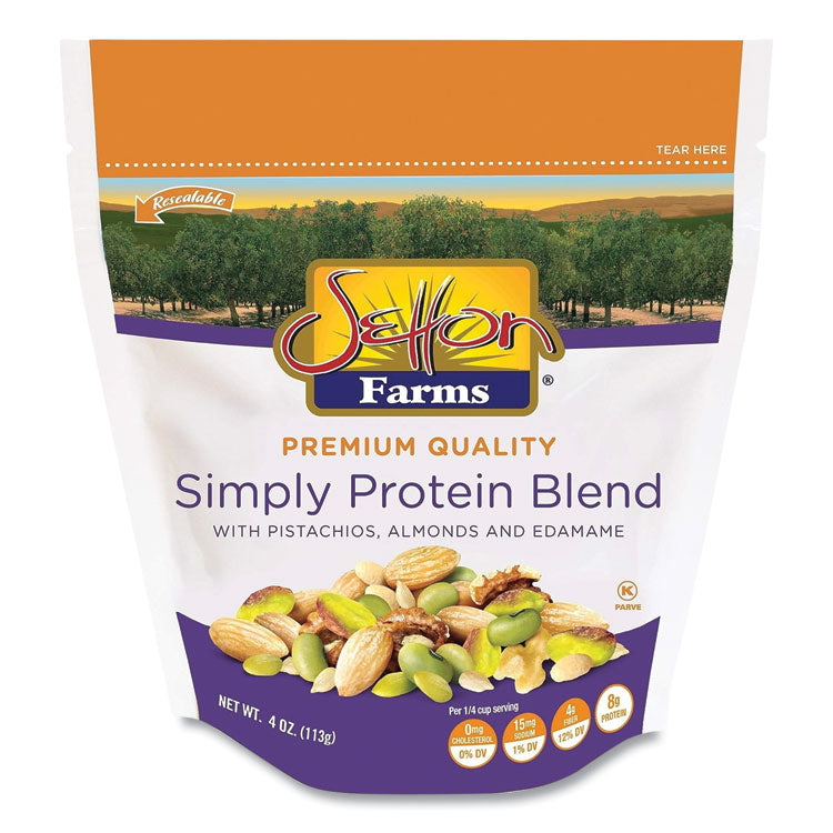 Simply Protein Blend, 4 oz Bag, 10/Carton 1