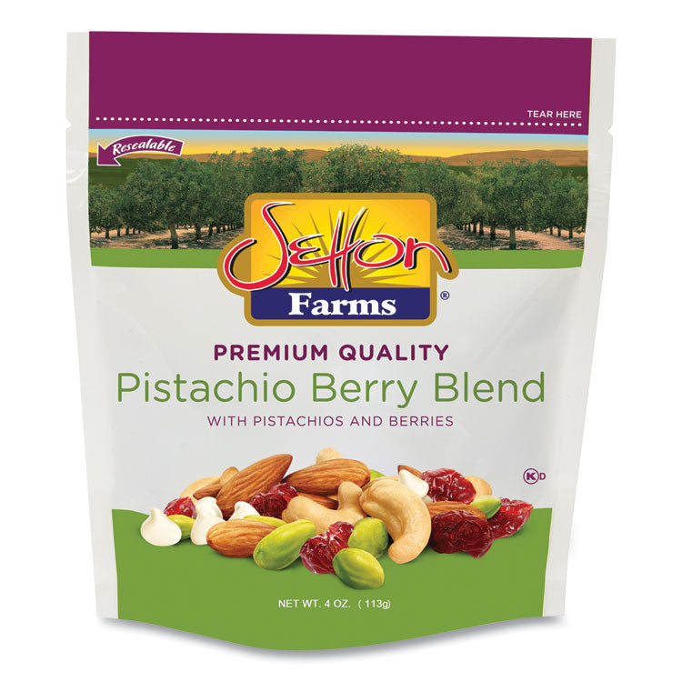 Pistachio Berry Blend, 4 oz Bag, 10/Carton 1