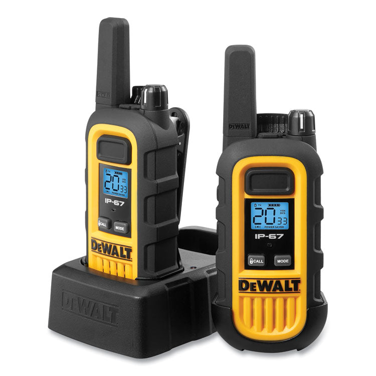 DXFRS300 Heavy-Duty Walkie Talkies, 1 W, 22 Channels 1