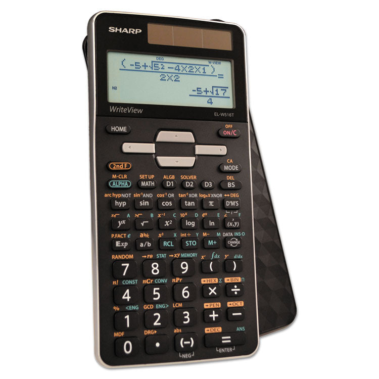 El-W516tbsl Scientific Calculator, 16-Digit Lcd 2