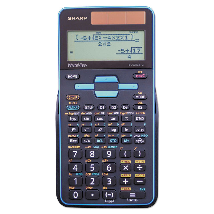 El-W535tgbbl Scientific Calculator, 16-Digit Lcd 1