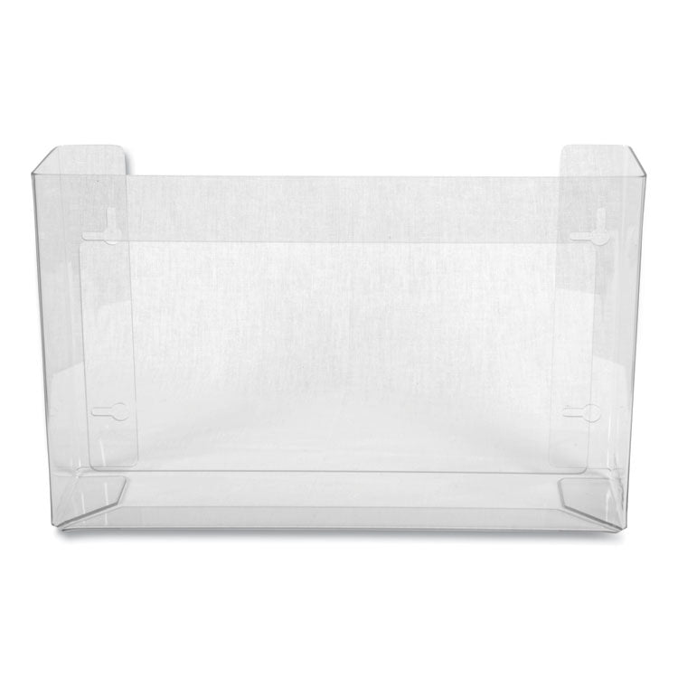 Clear Plexiglas Disposable Glove Dispenser, 3-Box, Plexiglas, Clear, 18 x 3.75 x 10 1