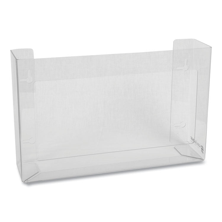 Clear Plexiglas Disposable Glove Dispenser, 3-Box, Plexiglas, Clear, 18 x 3.75 x 10 2