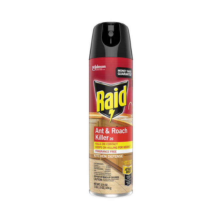 Fragrance Free Ant and Roach Killer, 17.5 oz Aerosol Spray, 12/Carton 1