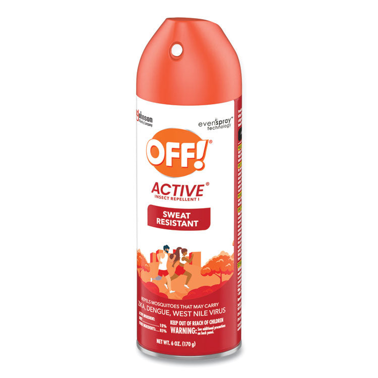 ACTIVE Insect Repellent, 6 oz Aerosol Spray, 12/Carton 2