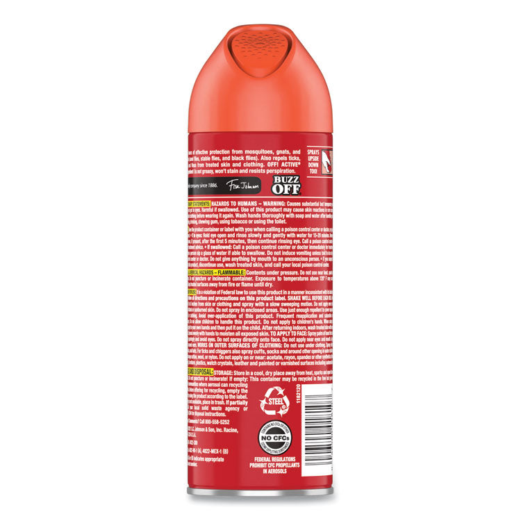 ACTIVE Insect Repellent, 6 oz Aerosol Spray, 12/Carton 4