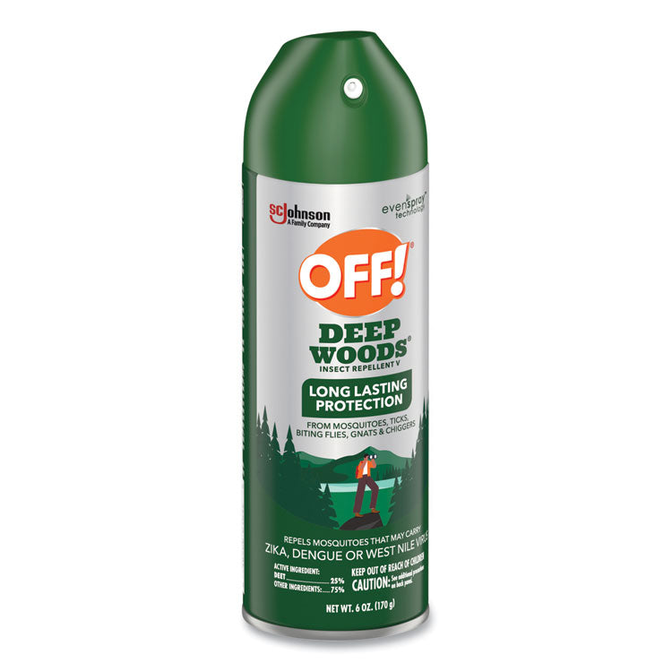 Deep Woods Insect Repellent, 6 oz Aerosol Spray, 12/Carton 3