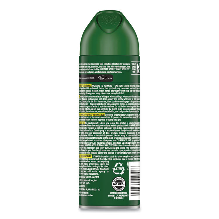 Deep Woods Insect Repellent, 6 oz Aerosol Spray, 12/Carton 4