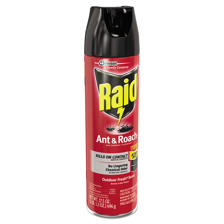 Ant and Roach Killer, 17.5 oz Aerosol Spray, Outdoor Fresh, 12/Carton 3