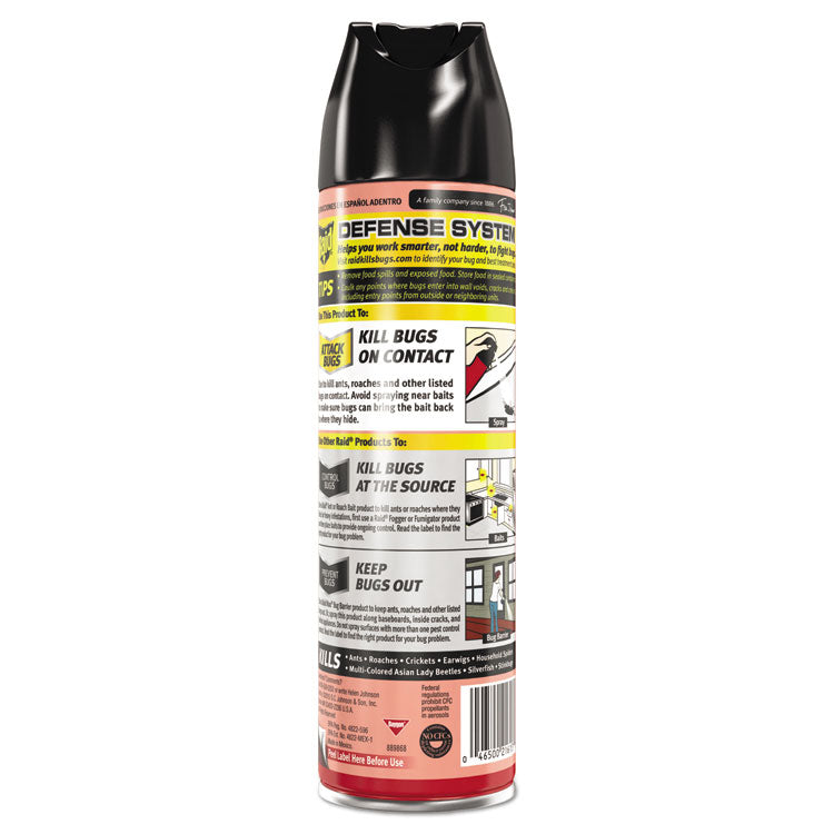 Ant and Roach Killer, 17.5 oz Aerosol Spray, Outdoor Fresh, 12/Carton 4