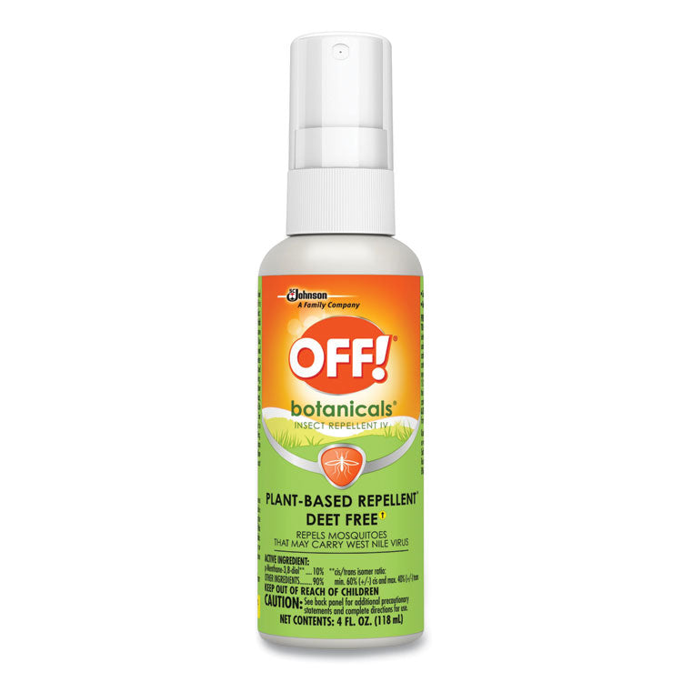 Botanicals Insect Repellent, 4 Oz Bottle, 8/carton 1