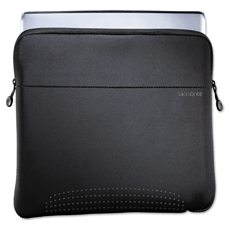 Aramon Laptop Sleeve, Fits Devices Up to 15.6", Neoprene, 15.75 x 1 x 10.5, Black 3