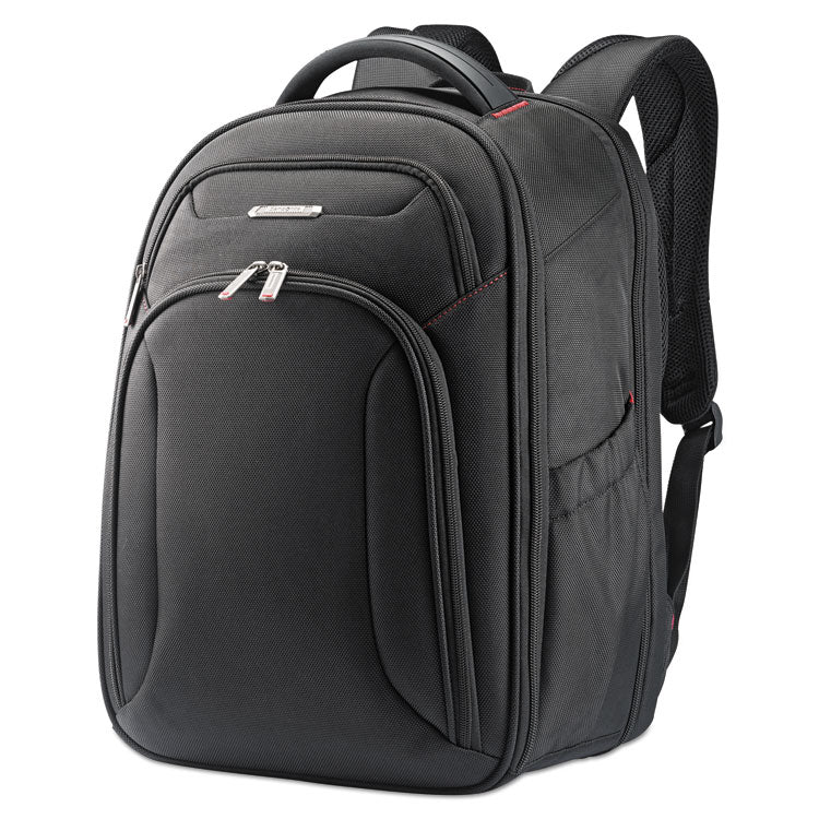 Xenon 3 Laptop Backpack, Fits Devices Up to 15.6", Ballistic Polyester, 12 x 8 x 17.5, Black 1