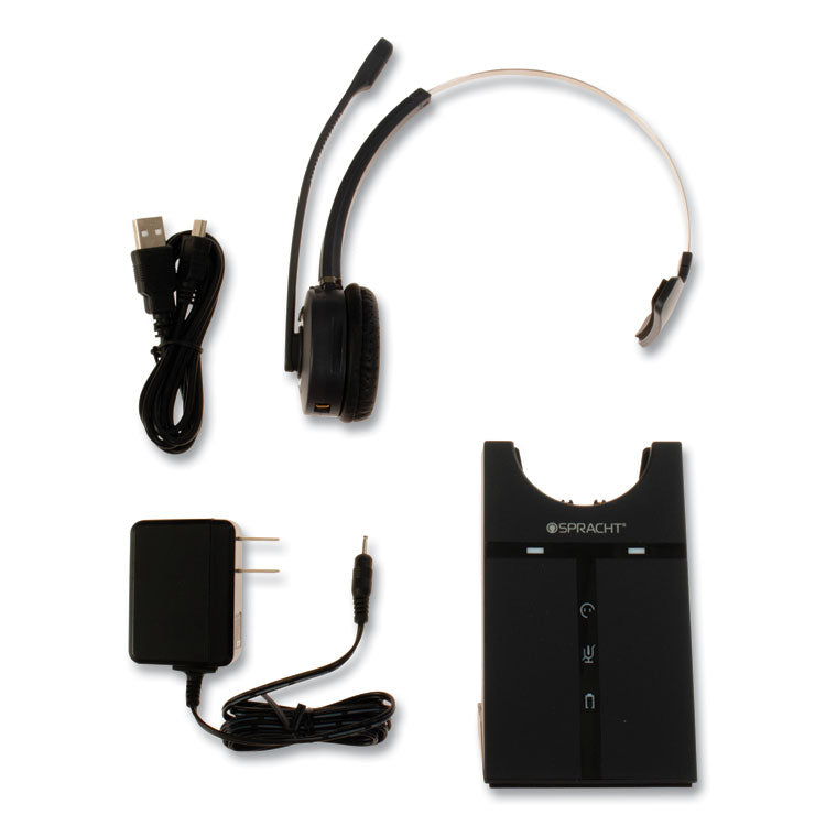 ZuM Maestro USB Monaural Over The Head Headset, Black 1