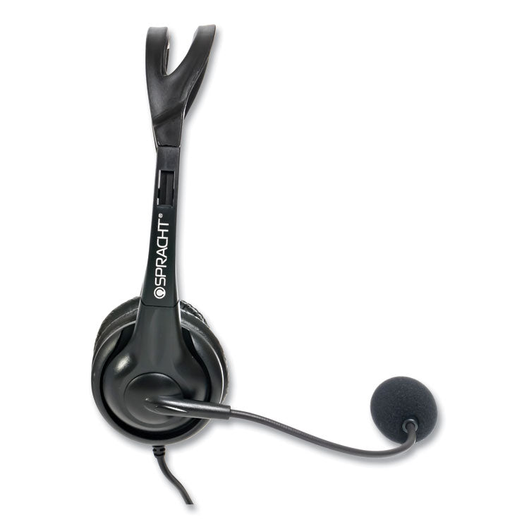 ZuM3500 Binaural Over The Head USB Headset, Black 7