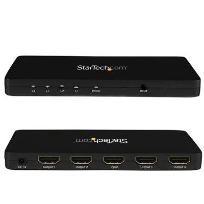 4K HDMI 4 Port Video Splitter 1