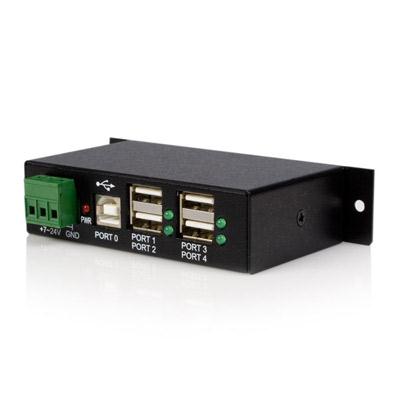 4 Port Rugged USB Hub TAA 1