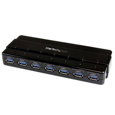 7 Port USB 3.0 Hub w Adapter 1