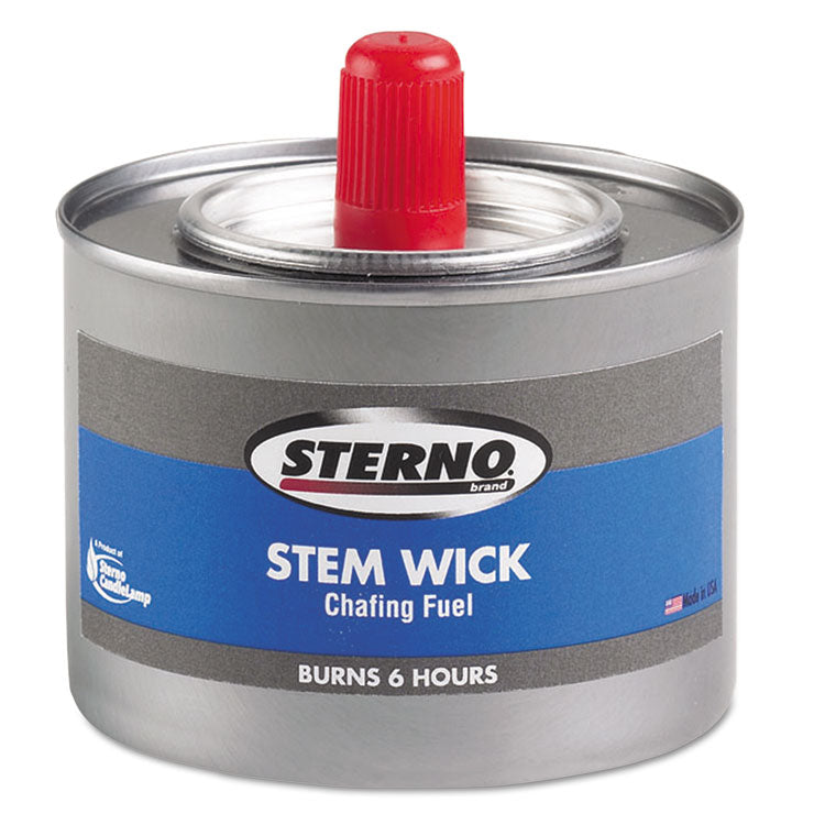 Chafing Fuel Can With Stem Wick, Methanol, 6 Hour Burn, 1.89 g, 24/Carton 1