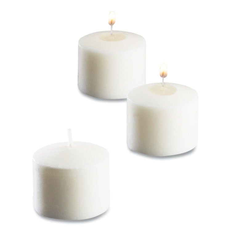 Food Warmer Votive Candles, 10 Hour Burn, 1.46"d X 1.33'h, White, 288/carton 1