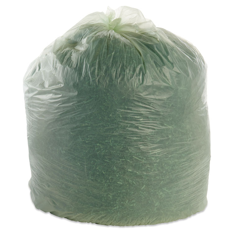 Ecosafe-6400 Bags, 64 Gal, 0.85 Mil, 48" X 60", Green, 30/box 5