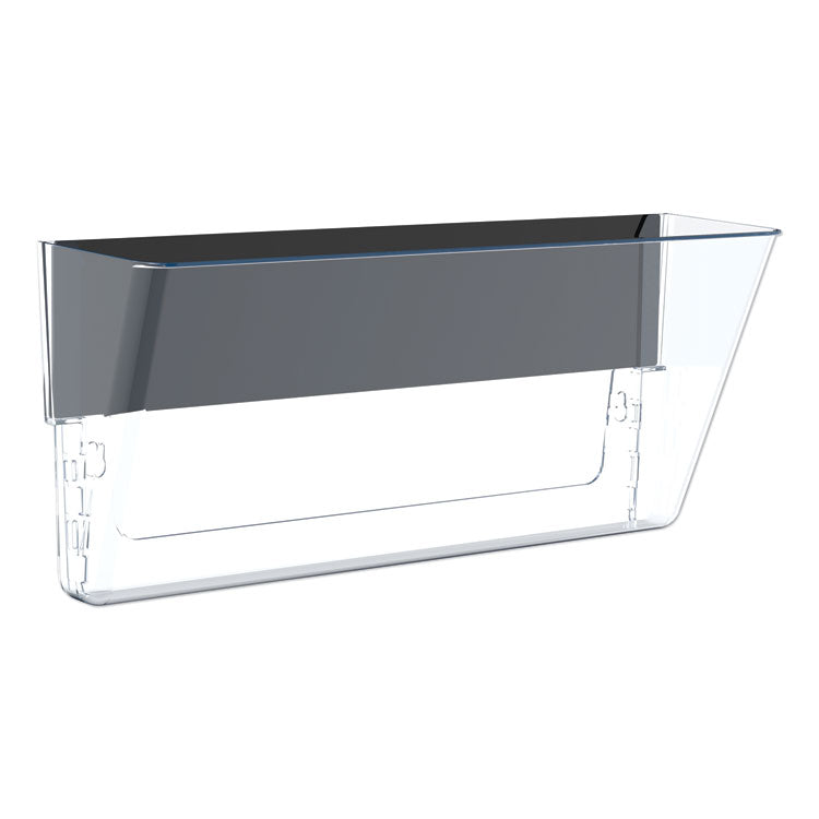 Unbreakable Magnetic Wall File, Legal/Letter Size, 16" x 4" x 7", Clear 1