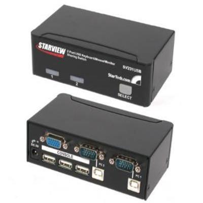 2 Port USB KVM Switch TAA 1