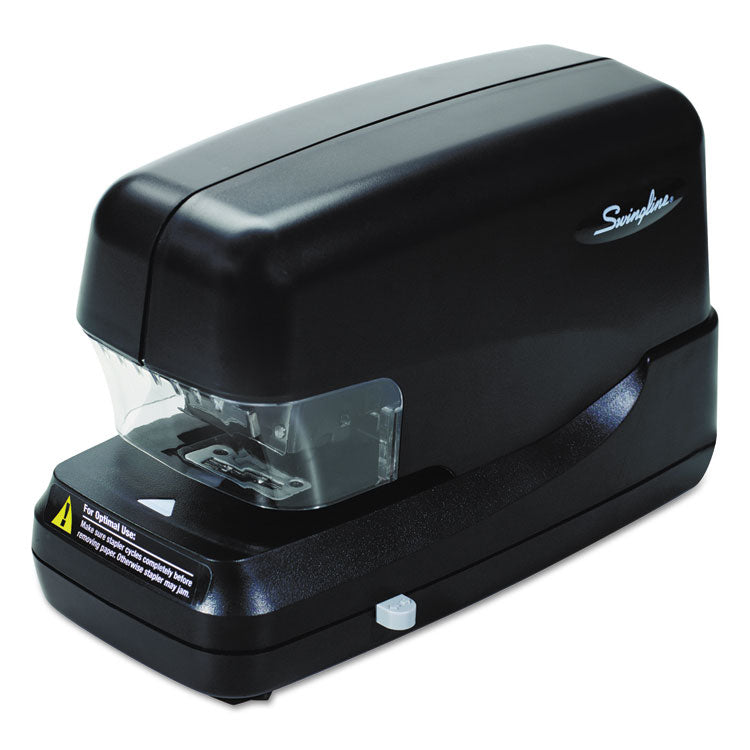 High-Capacity Flat Clinch Electric Stapler, 70-Sheet Capacity, Black 1