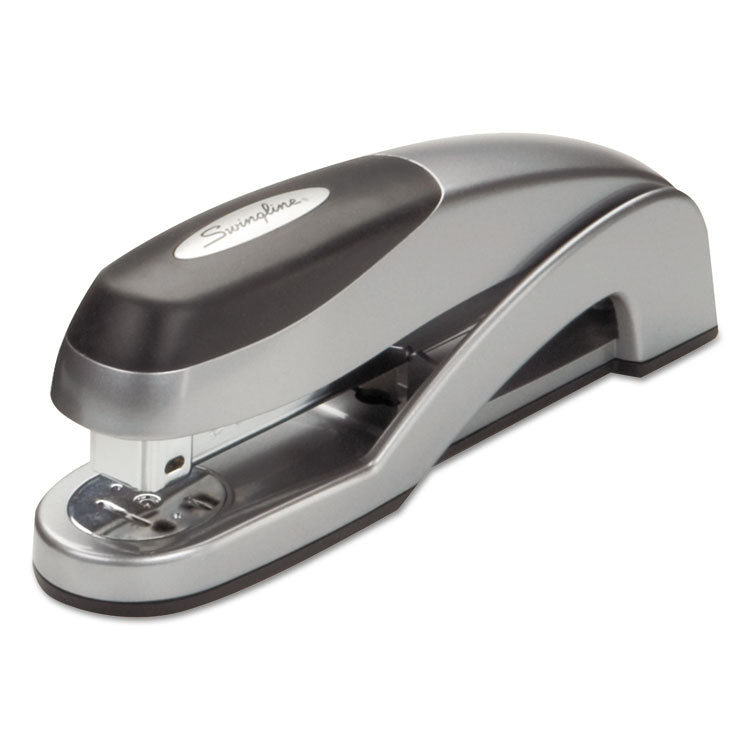 Optima Full Strip Desk Stapler, 25-Sheet Capacity, Silver 1