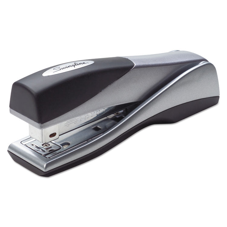 Optima Grip Full Strip Stapler, 25-Sheet Capacity, Silver 1