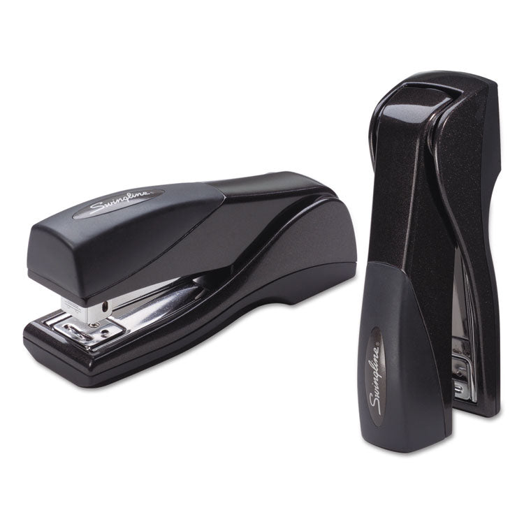 Optima Grip Compact Stapler, 25-Sheet Capacity, Graphite 2