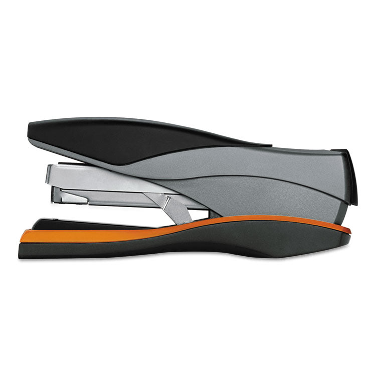 Optima 40 Desktop Stapler, 40-Sheet Capacity, Silver/black/orange 4