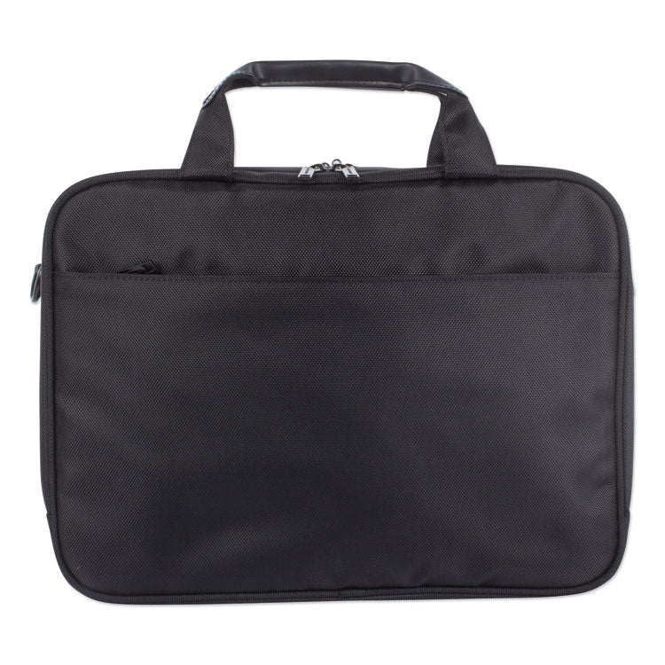 Purpose Executive Briefcase, Fits Devices Up to 15.6", Nylon, 3.5 x 3.5 x 12, Black 2