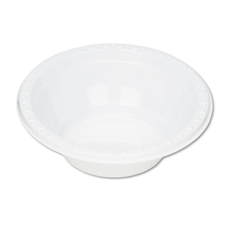 Plastic Dinnerware, Bowls, 5 Oz, White, 125/pack 1