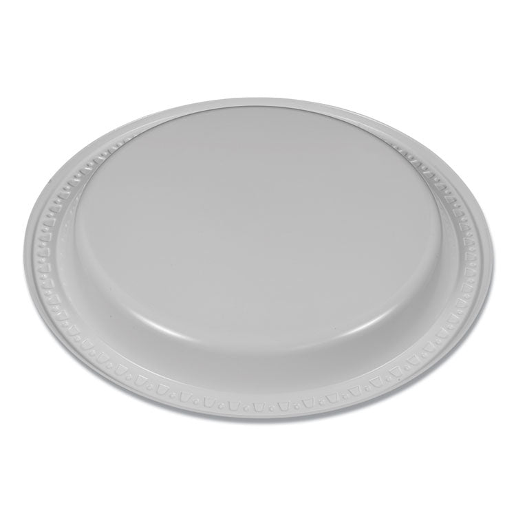 Plastic Dinnerware, Plates, 6" Dia, White, 125/pack 5