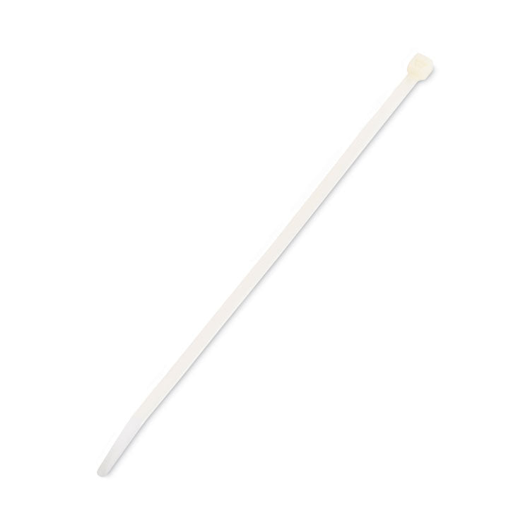 Nylon Cable Ties, 8 X 0.19, 50 Lb, Natural, 1,000/pack 3