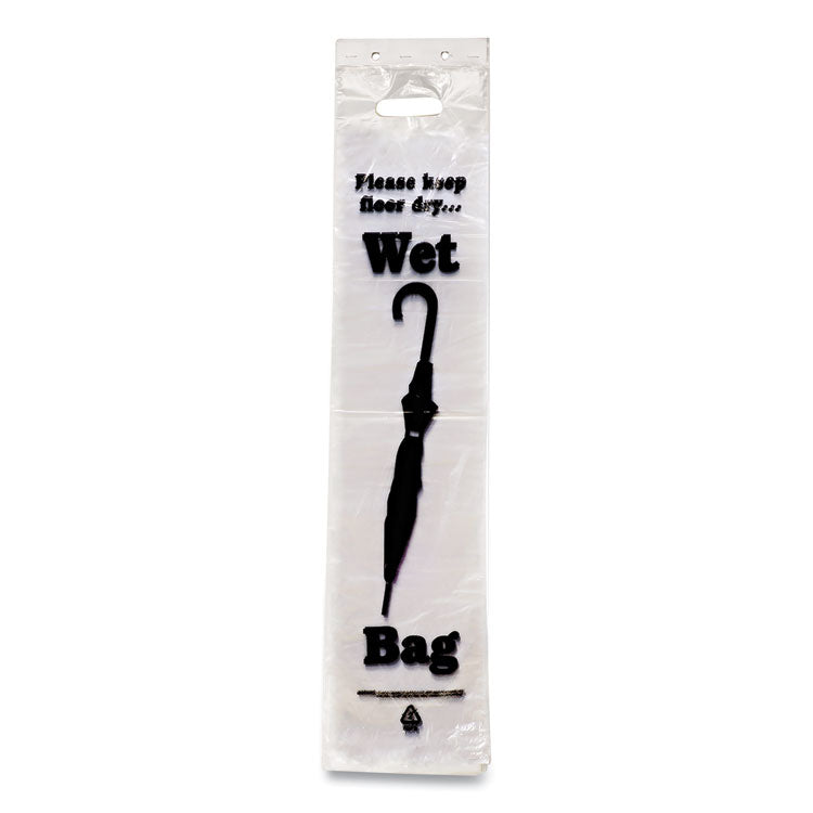 Wet Umbrella Bags, 7" X 31", Clear, 1,000/box 1