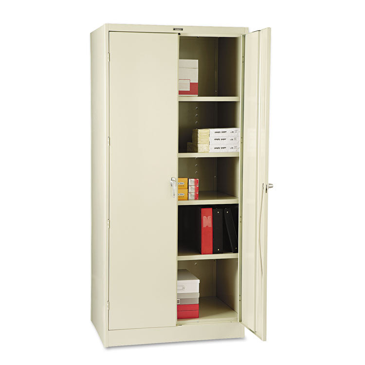 78" High Deluxe Cabinet, 36w X 24d X 78h, Putty 1