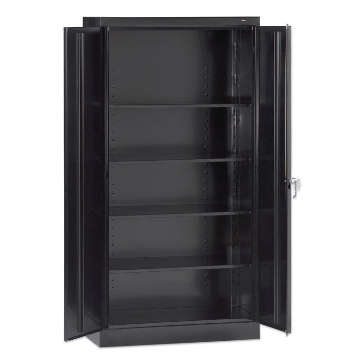 72" High Standard Cabinet (Assembled), 30w x 15d x 72h, Black 1