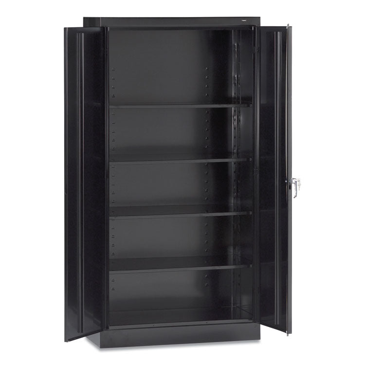 72" High Standard Cabinet (Assembled), 36w x 18d x 72h, Black 1