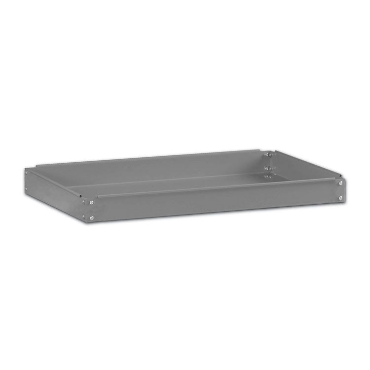 Two-Shelf Metal Cart, Metal, 2 Shelves, 500 lb Capacity, 24" x 36" x 32", Gray 3