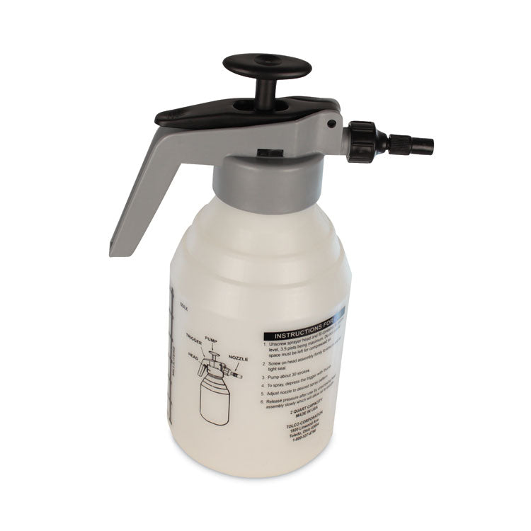 Model 942 Pump-Up Sprayer, 2 qt, Gray/Natural 5