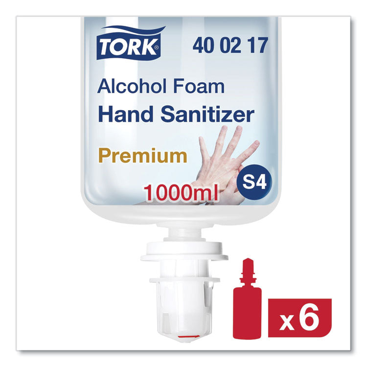 Premium Alcohol Foam Hand Sanitizer, 1 L Bottle, Unscented, 6/carton 2