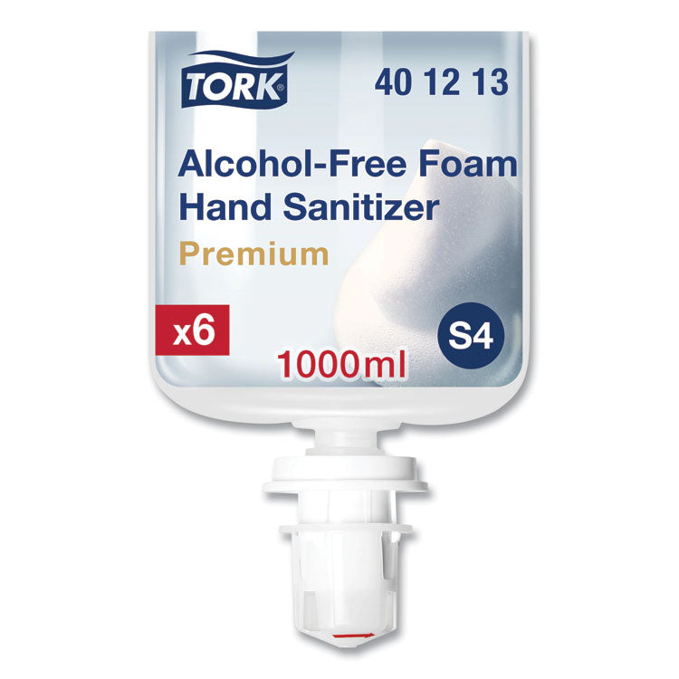 Premium Alcohol-Free Foam Sanitizer, 1 L Bottle, Unscented, 6/carton 1