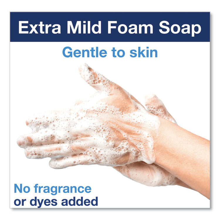 Extra Mild Foam Soap, Unscented, 1 L Refill, 6/Carton 7