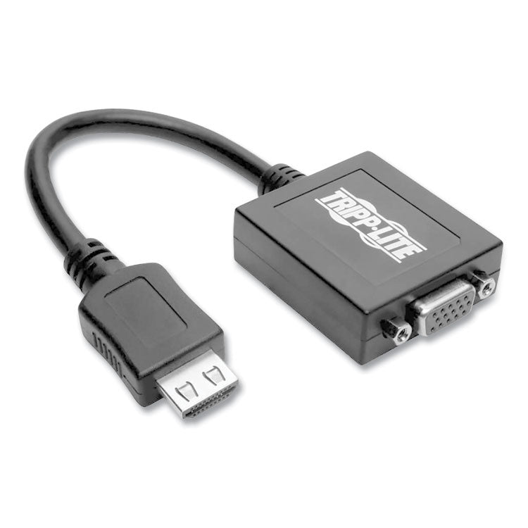 HDMI to VGA with Audio Converter Cable, 6", Black 1